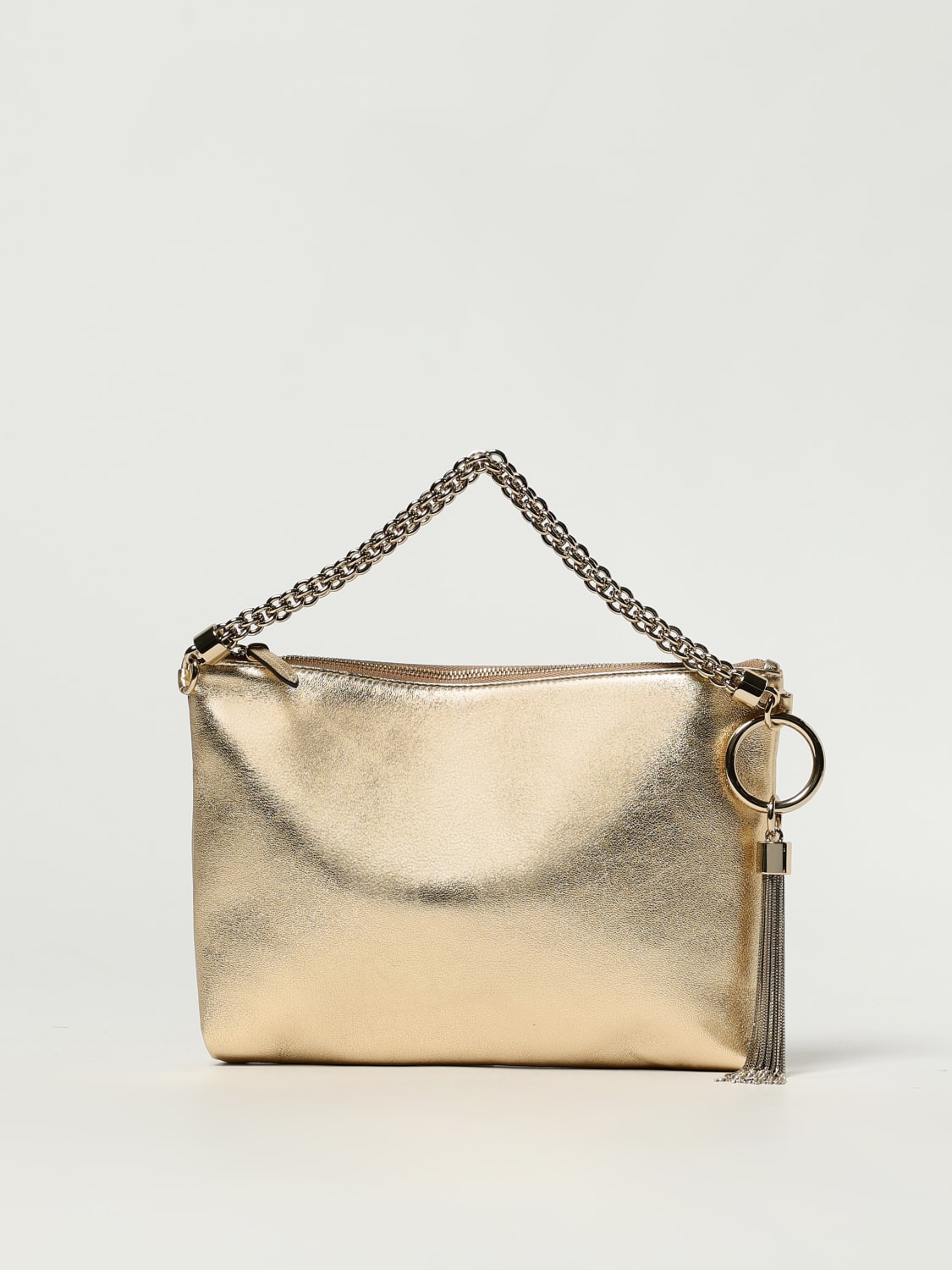 JIMMY CHOO HANDBAG: Shoulder bag woman Jimmy Choo, Brown - Img 1