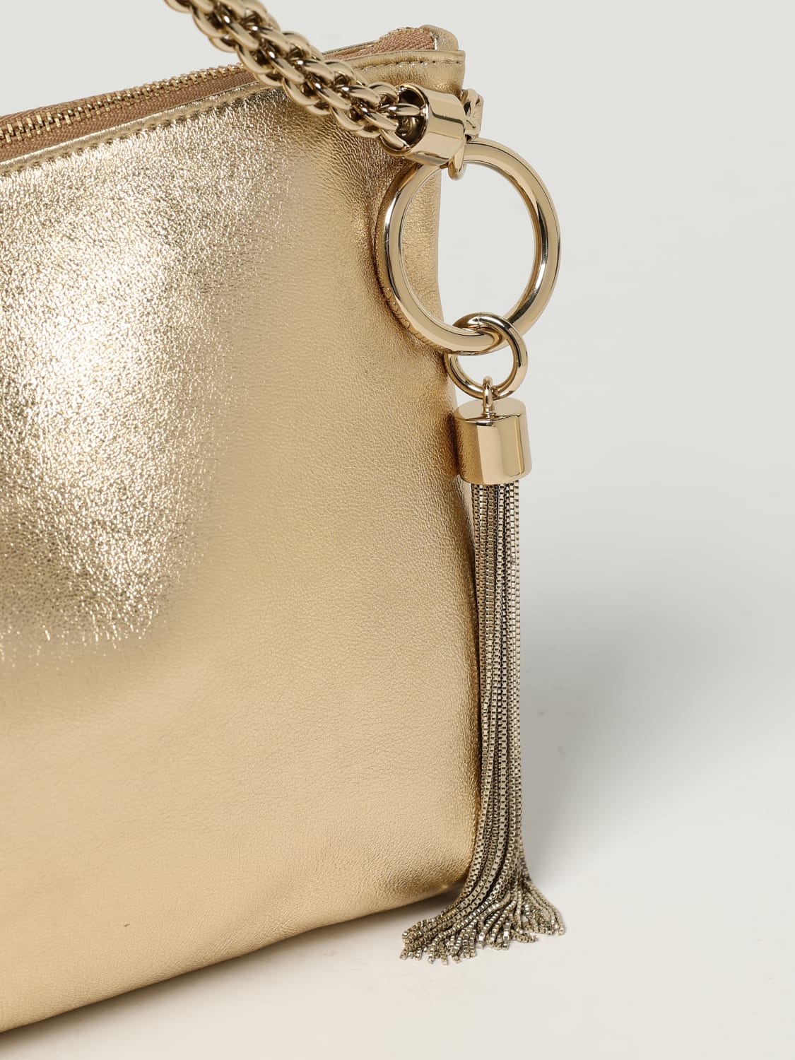 JIMMY CHOO HANDBAG: Shoulder bag woman Jimmy Choo, Brown - Img 4