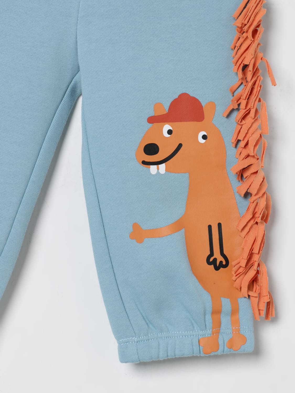 STELLA MCCARTNEY KIDS PANTS: Pants kids Stella McCartney Kids, Gnawed Blue - Img 3