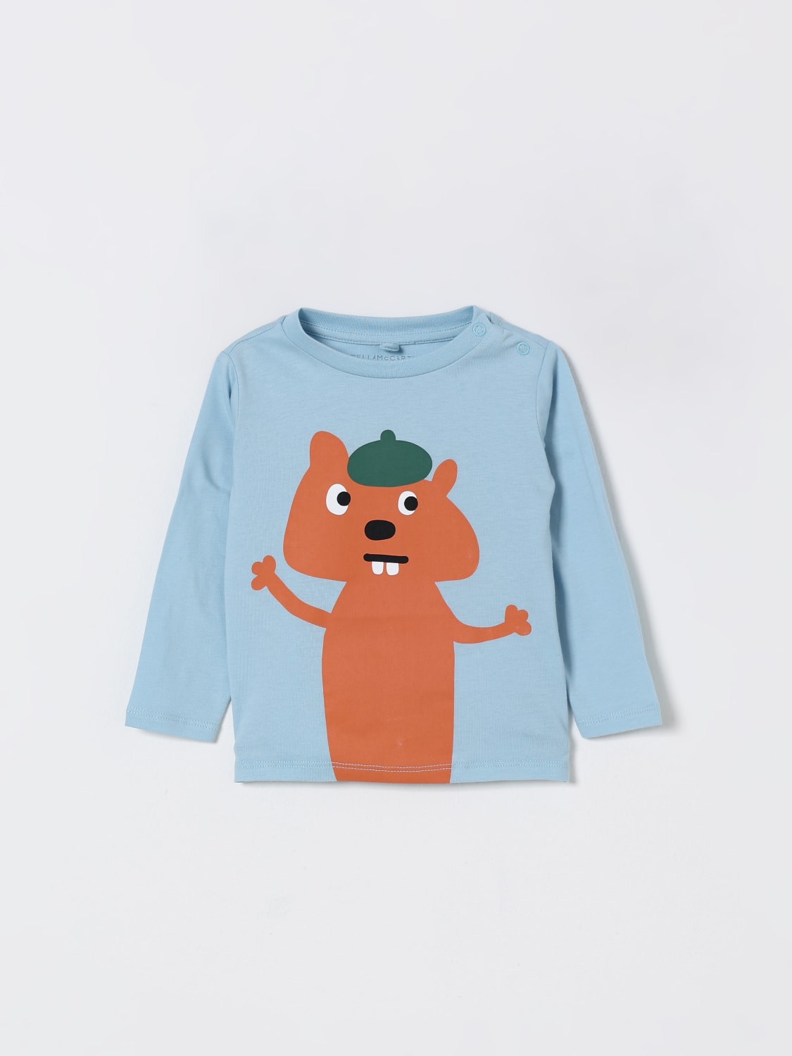 STELLA MCCARTNEY KIDS T-SHIRT: T-shirt kinder Stella McCartney Kids, Hellblau - Img 1