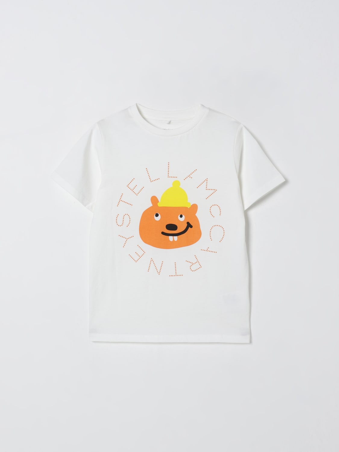STELLA MCCARTNEY KIDS T-SHIRT: T-shirt kids Stella McCartney Kids, Ivory - Img 1