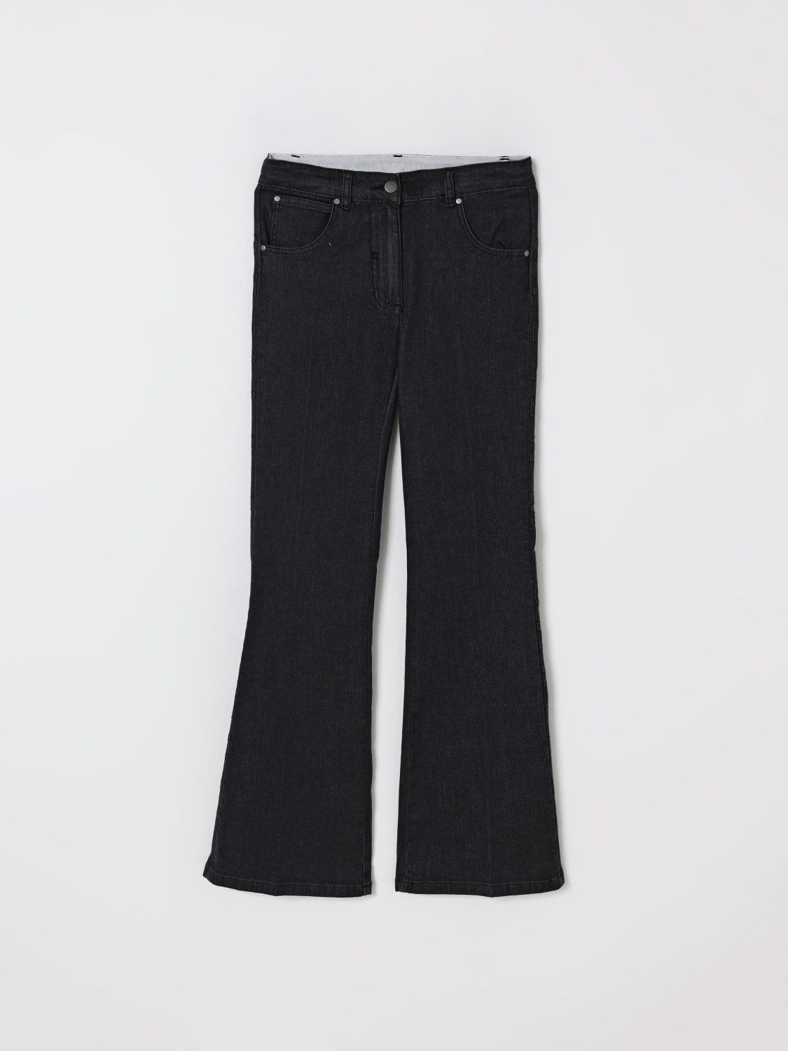 STELLA MCCARTNEY KIDS JEANS: Jeans kinder Stella McCartney Kids, Schwarz - Img 1