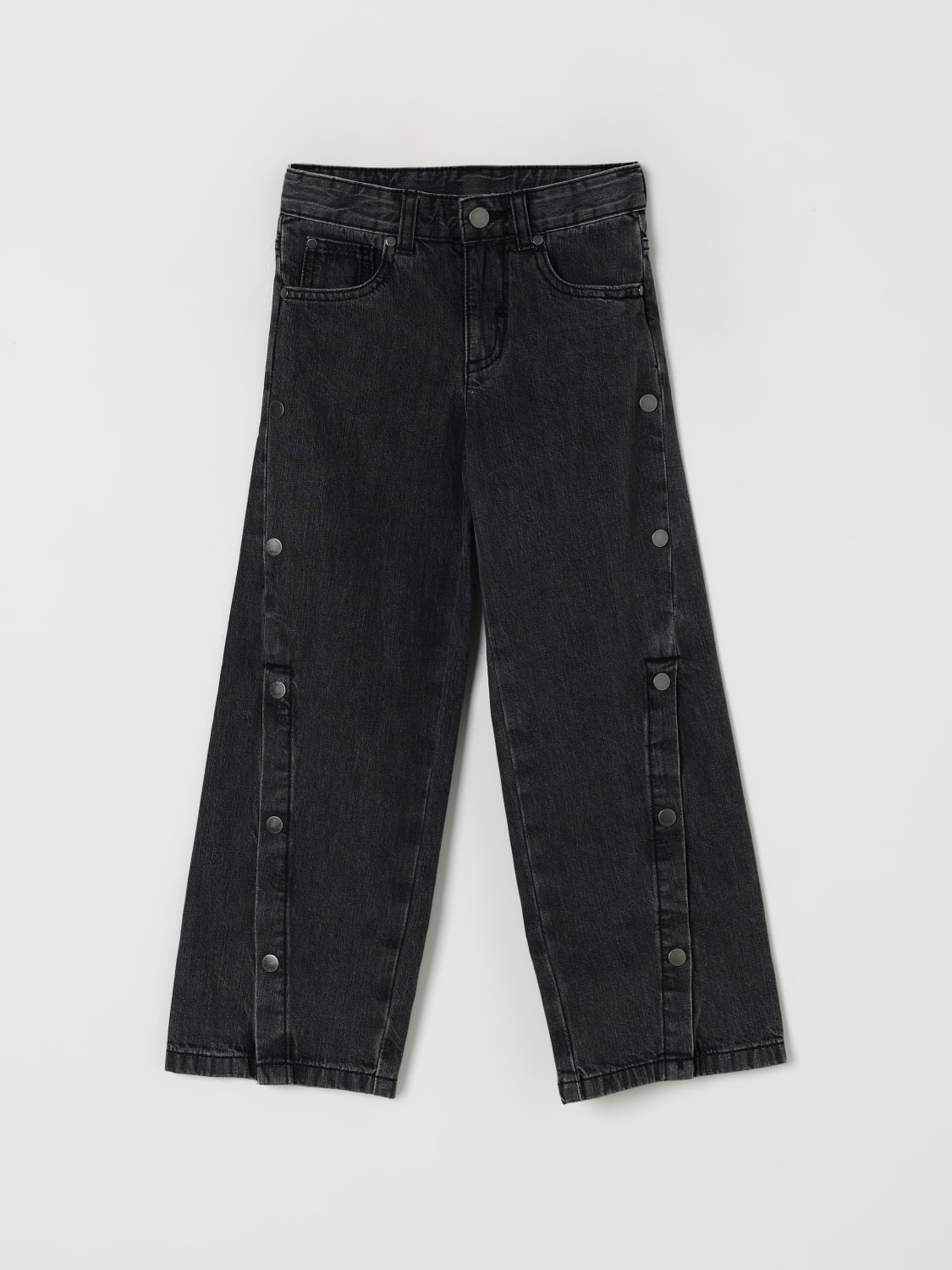 STELLA MCCARTNEY KIDS JEANS: Jeans Stella McCartney in denim , Nero - Img 1