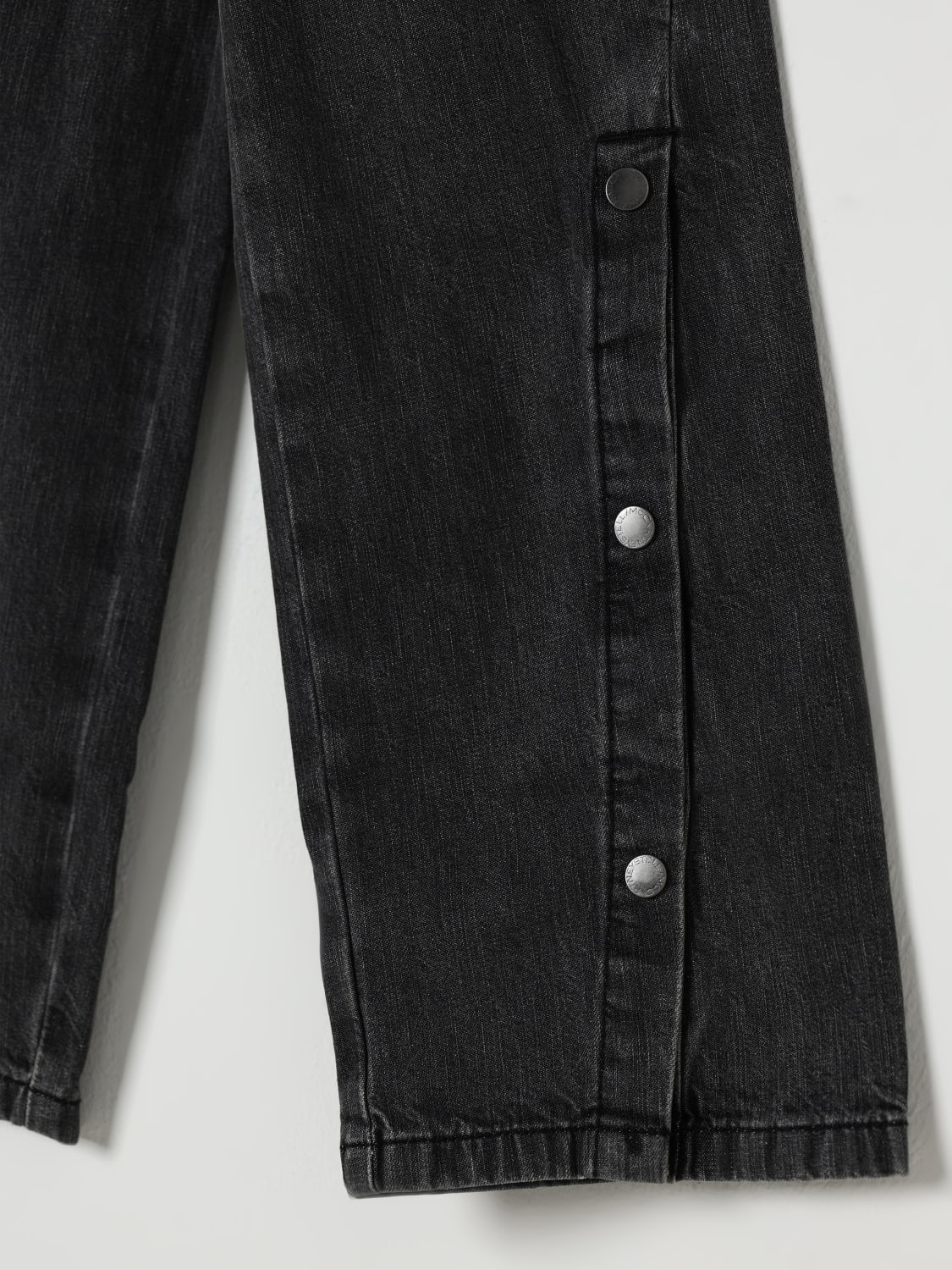 STELLA MCCARTNEY KIDS JEANS: Jeans Stella McCartney in denim , Nero - Img 3