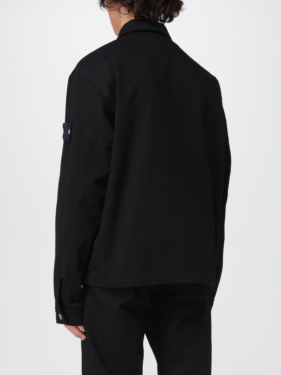 STONE ISLAND JACKET: Jacket men Stone Island, Black - Img 3