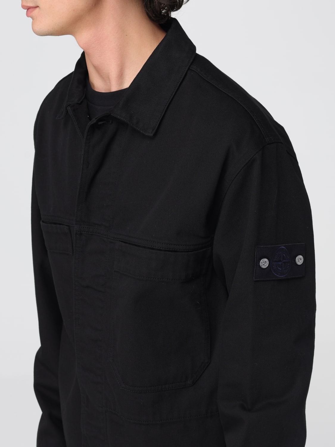 STONE ISLAND JACKET: Jacket men Stone Island, Black - Img 5