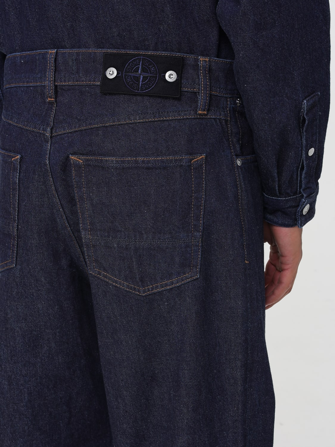 STONE ISLAND JEANS: Jeans men Stone Island, Denim - Img 4