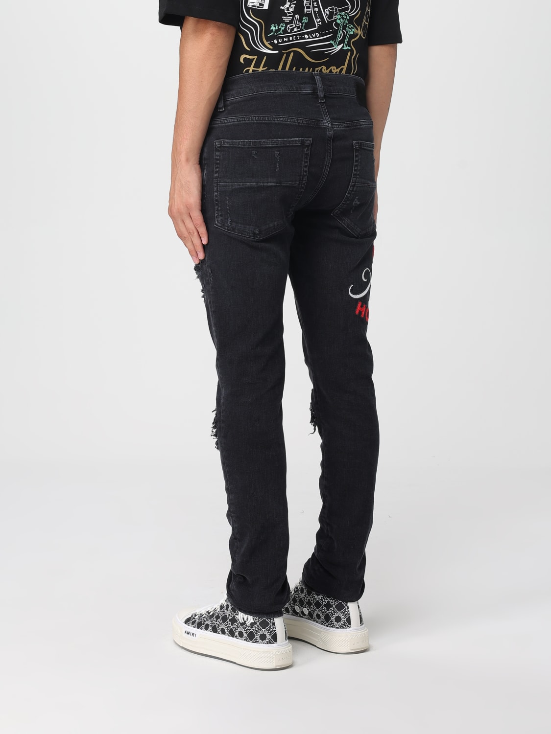 AMIRI JEANS: Jeans men Amiri, Black - Img 3