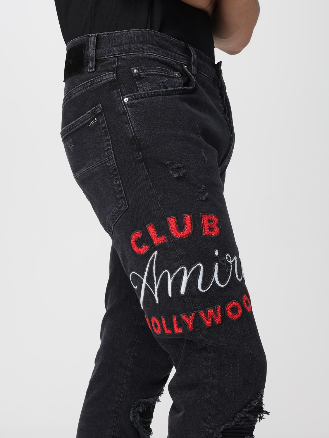 AMIRI JEANS: Jeans men Amiri, Black - Img 4