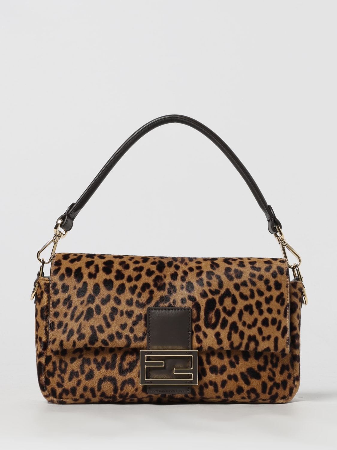 FENDI SHOULDER BAG: Shoulder bag woman Fendi, Tobacco - Img 1