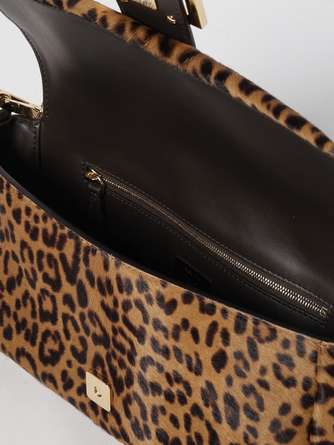 FENDI SHOULDER BAG: Shoulder bag woman Fendi, Tobacco - Img 5