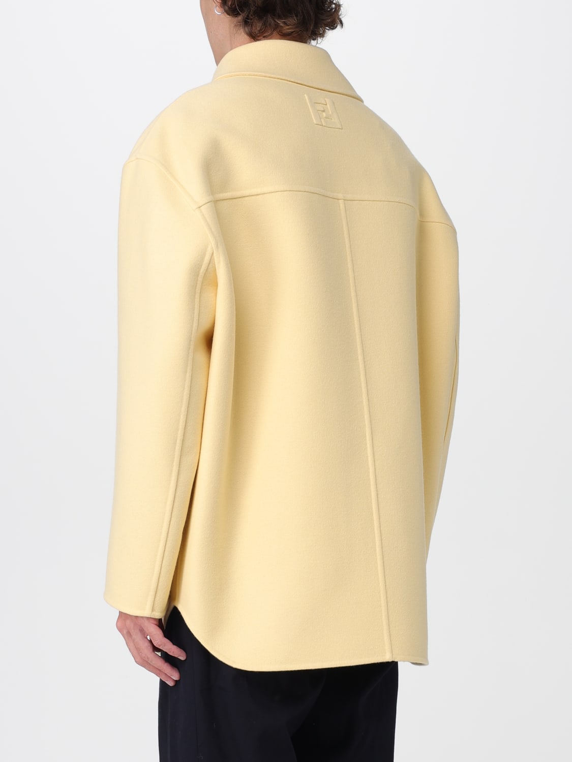 FENDI MANTEL: Mantel herren Fendi, Beige - Img 3