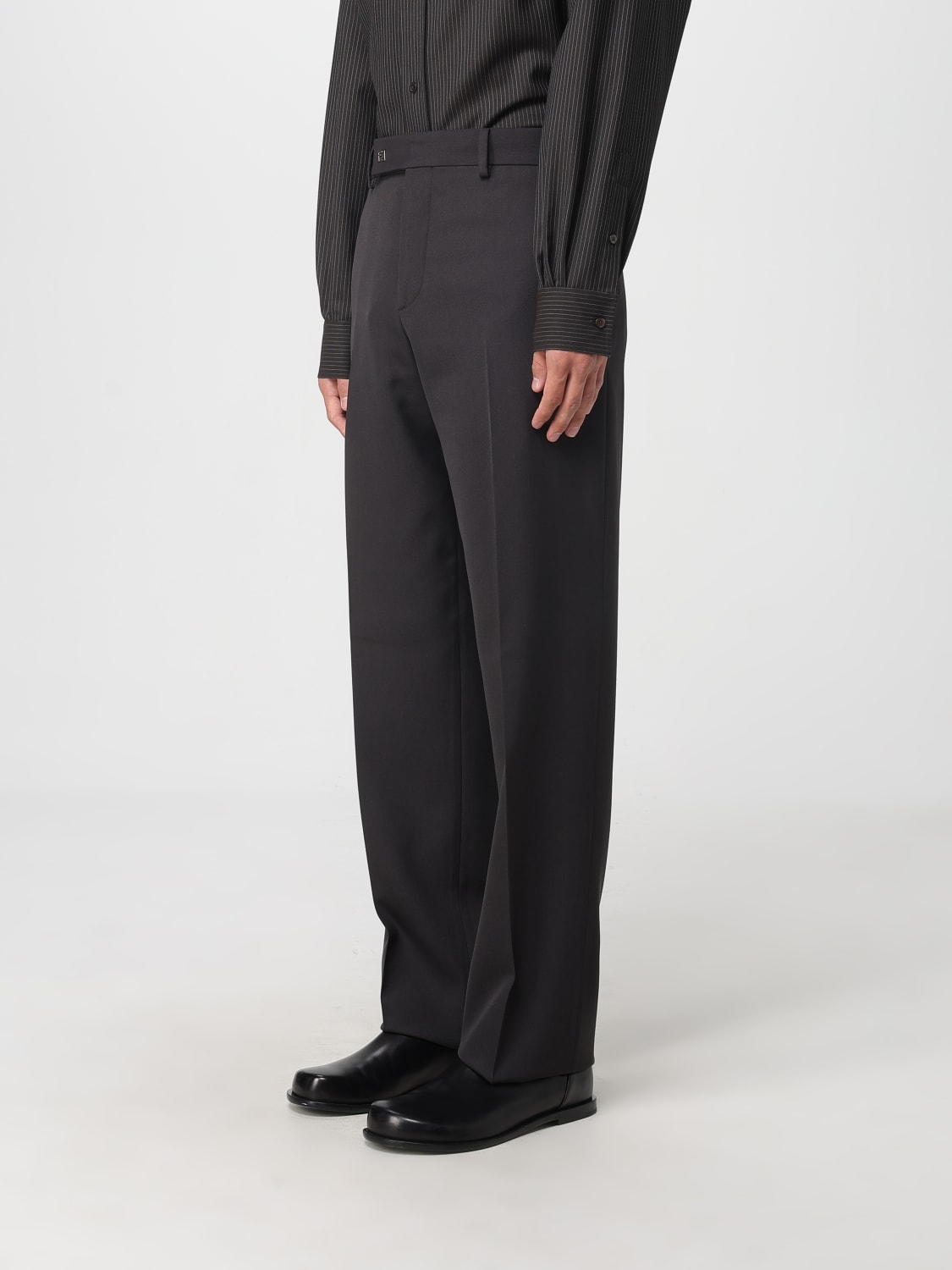 FENDI PANTS: Pants men Fendi, Brown - Img 4