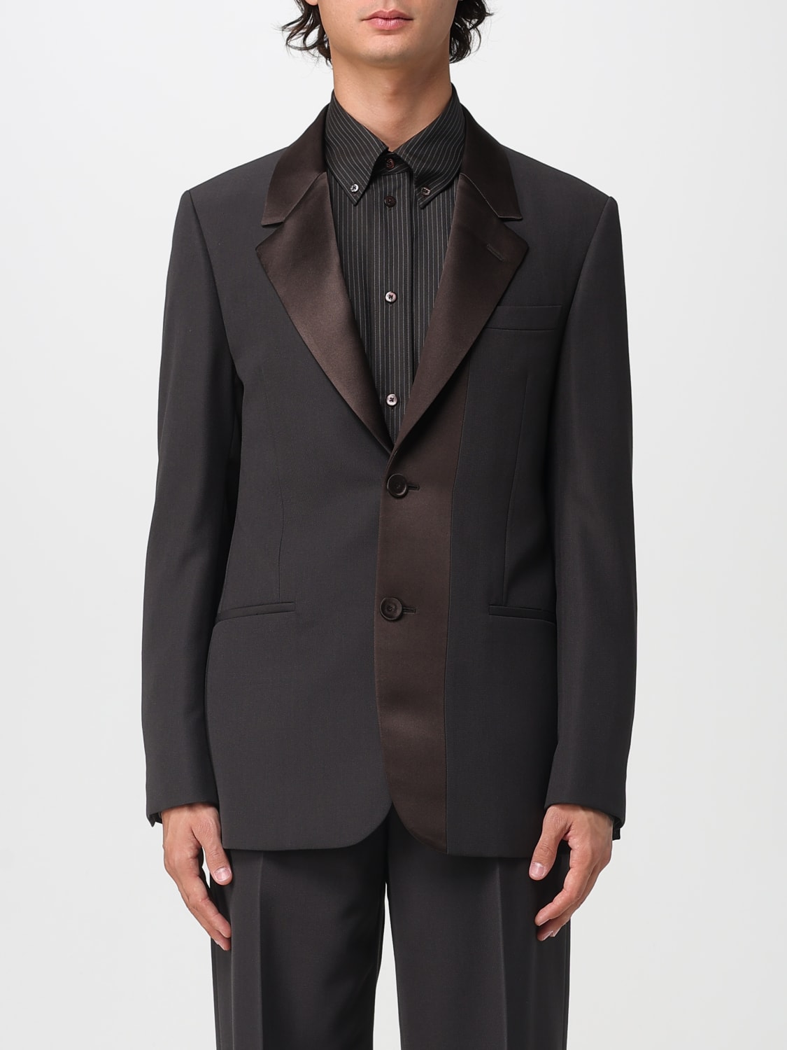 FENDI JACKET: Blazer men Fendi, Brown - Img 1