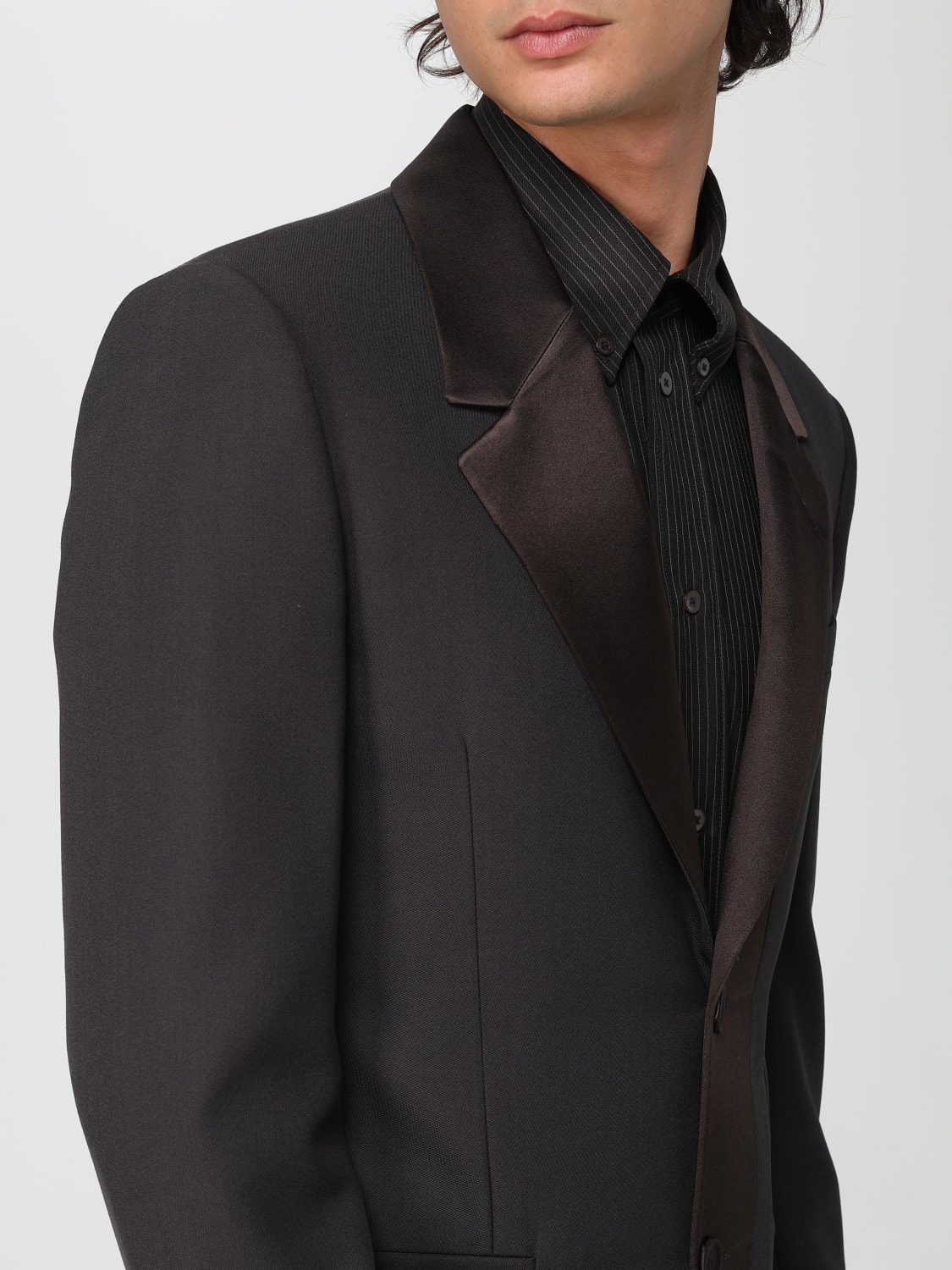 FENDI JACKET: Blazer men Fendi, Brown - Img 5