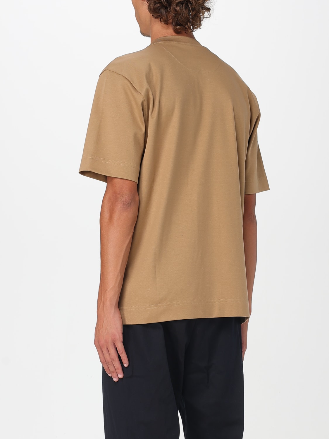FENDI T-SHIRT: T-shirt men Fendi, Camel - Img 3
