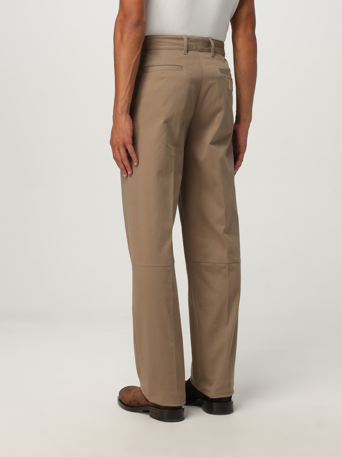 FENDI PANTS: Pants men Fendi, Dove Grey - Img 3