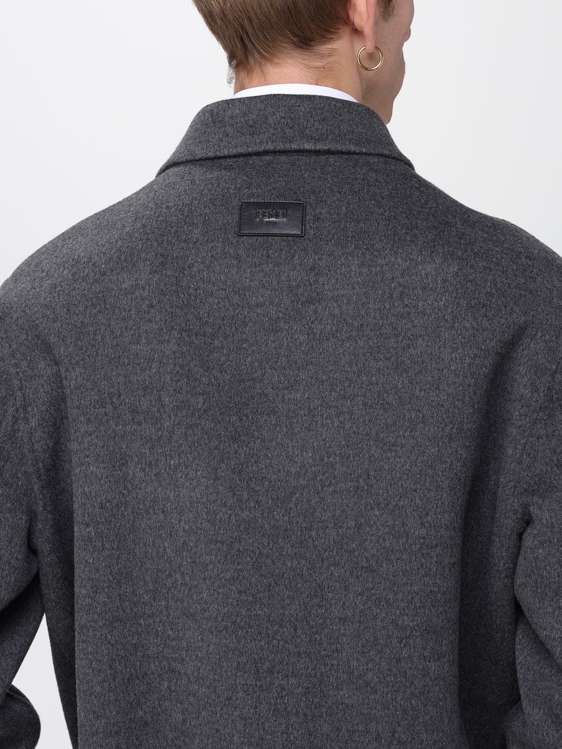 FENDI JACKET: Jacket men Fendi, Grey - Img 5