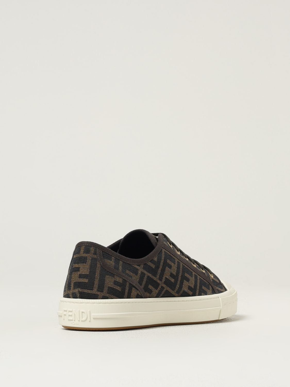 FENDI SNEAKERS: Sneakers men Fendi, Tobacco - Img 3