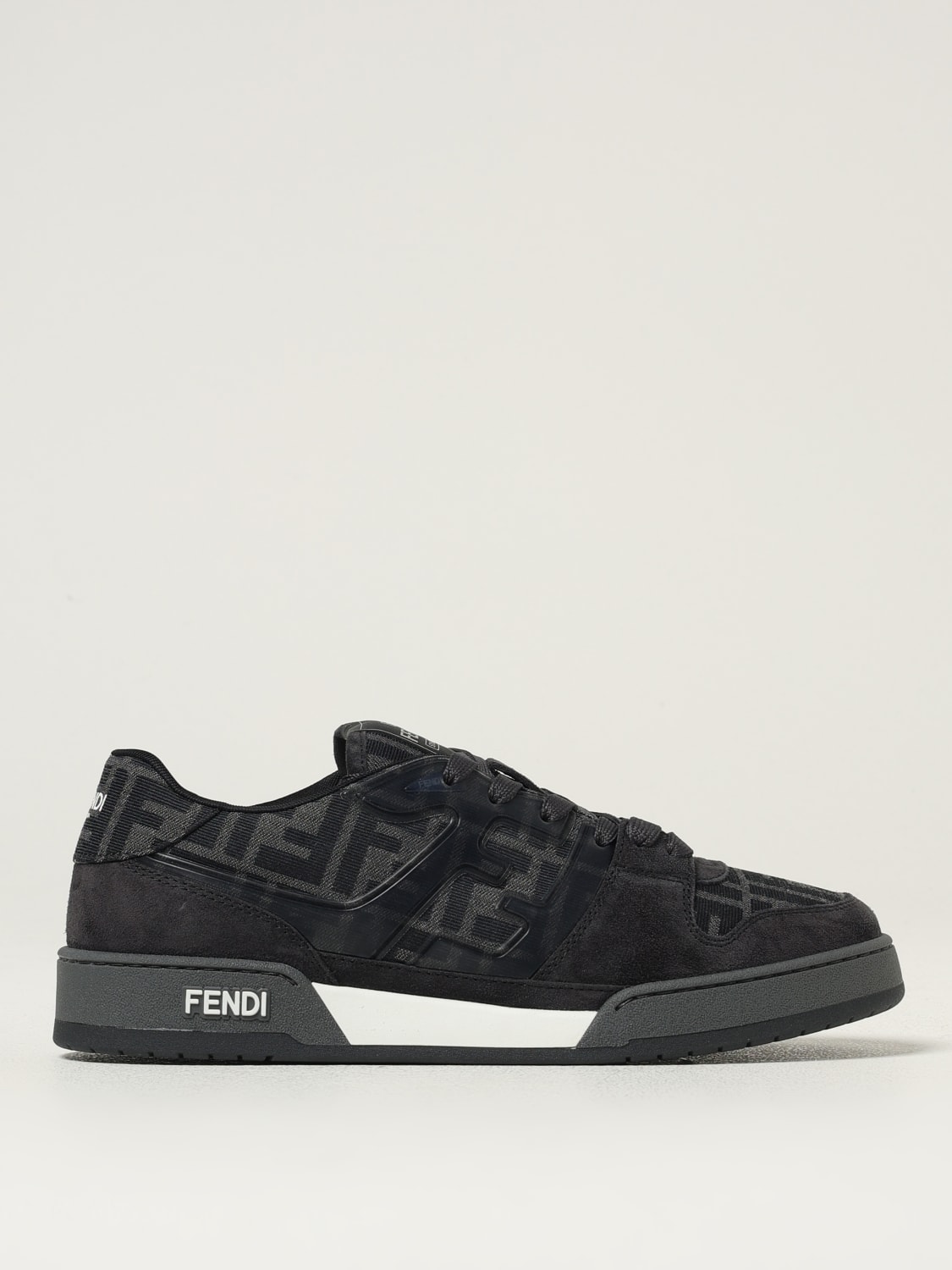 FENDI SNEAKERS: Sneakers men Fendi, Charcoal - Img 1