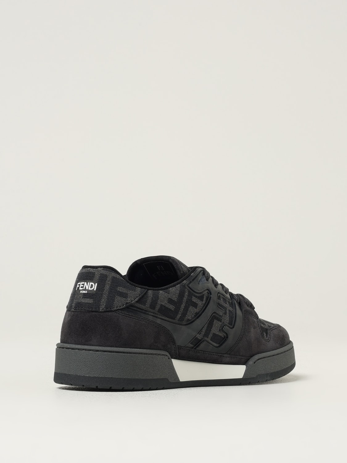 FENDI SNEAKERS: Sneakers men Fendi, Charcoal - Img 3