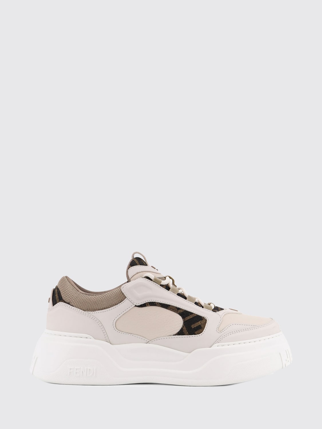 FENDI SNEAKERS: Sneakers men Fendi, White - Img 1