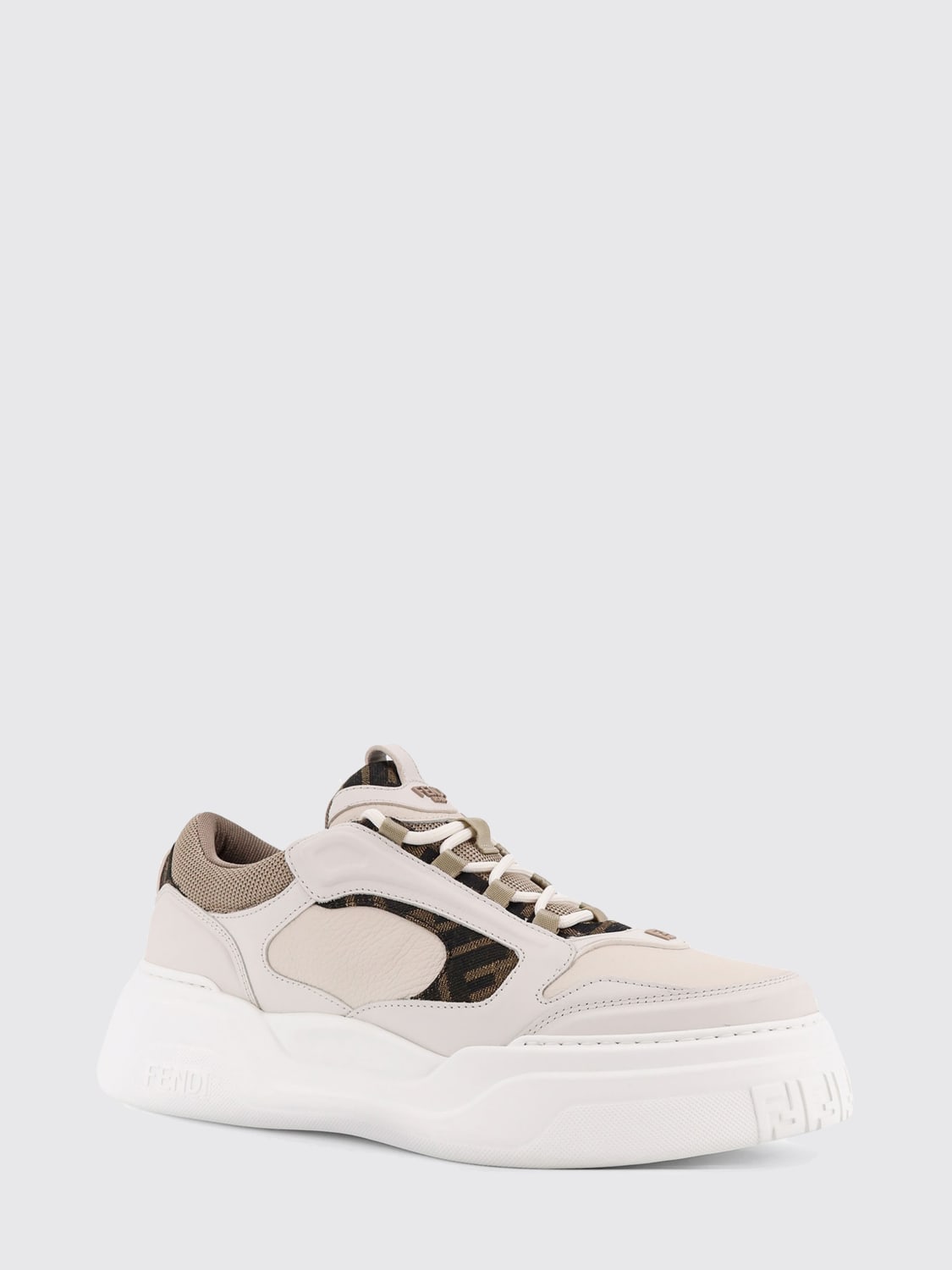 FENDI SNEAKERS: Sneakers men Fendi, White - Img 2