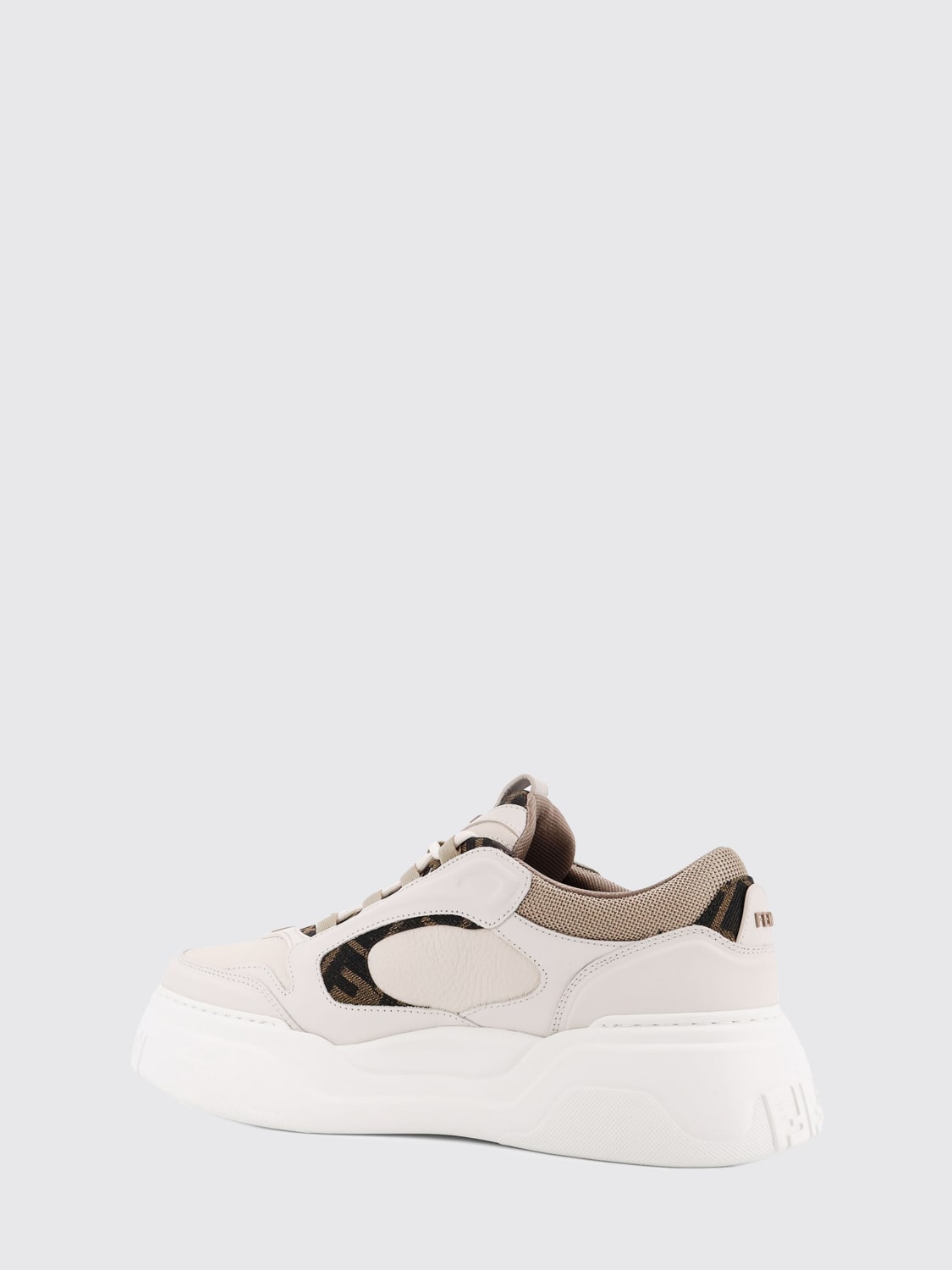 FENDI SNEAKERS: Sneakers men Fendi, White - Img 3