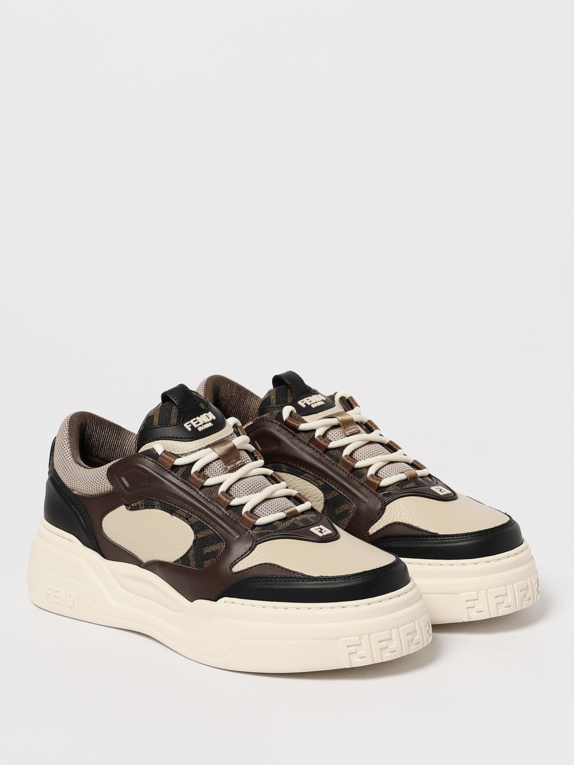 FENDI SNEAKERS: Sneakers herren Fendi, Schwarz - Img 2