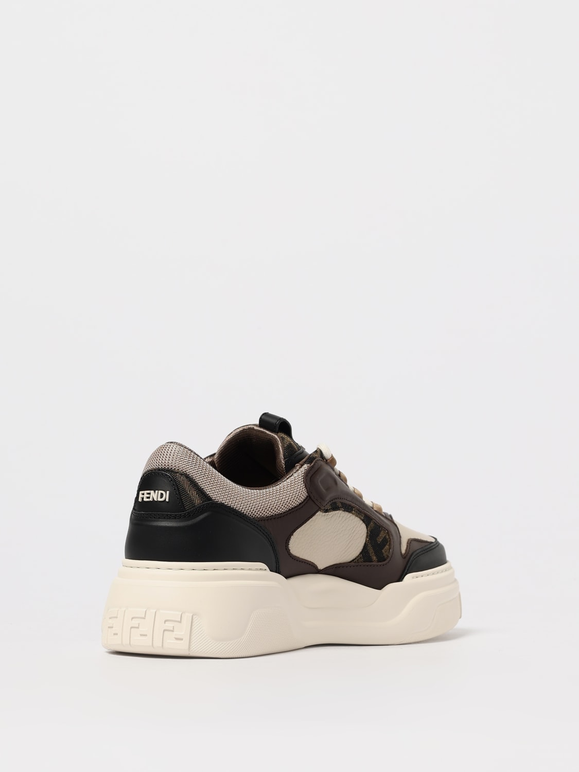 FENDI SNEAKERS: Sneakers herren Fendi, Schwarz - Img 3
