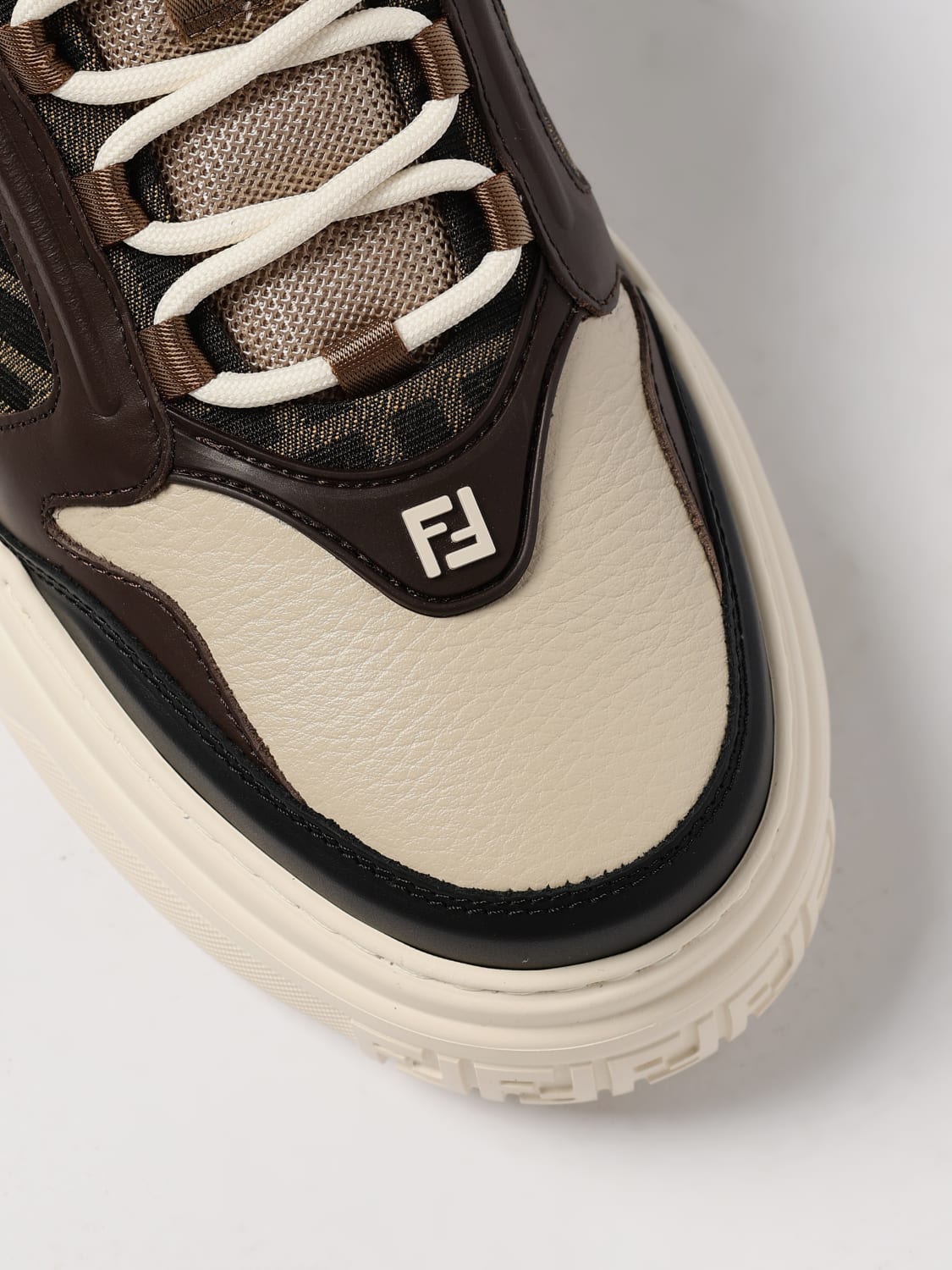 FENDI SNEAKERS: Sneakers herren Fendi, Schwarz - Img 4