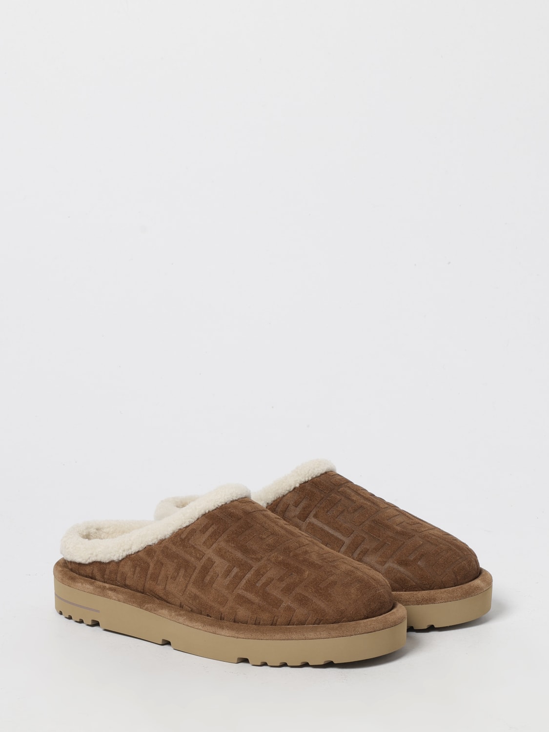 FENDI SCHUHE: Schuhe herren Fendi, Tabak - Img 2