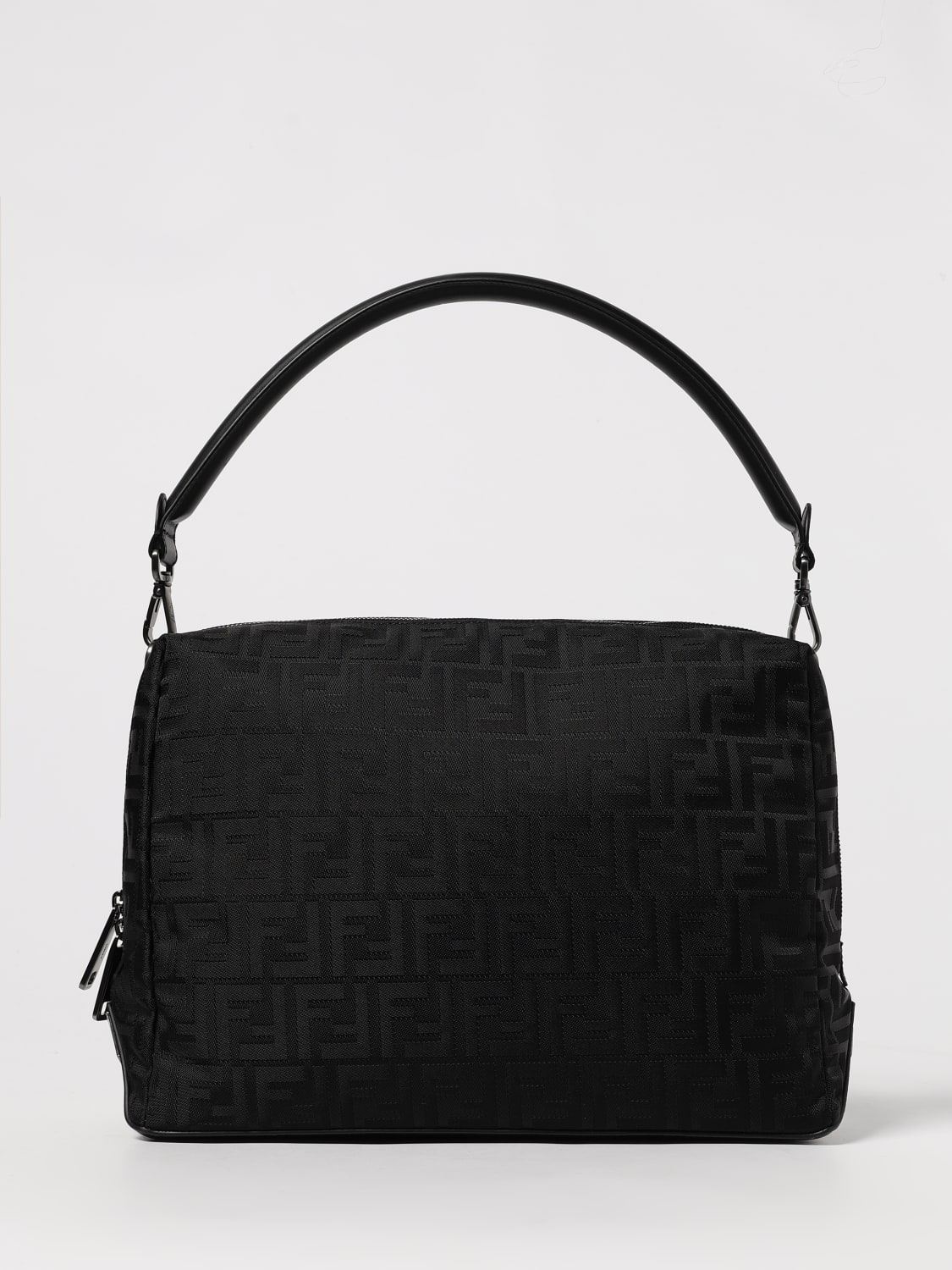 FENDI UMHÄNGETASCHE: Tasche herren Fendi, Schwarz - Img 1