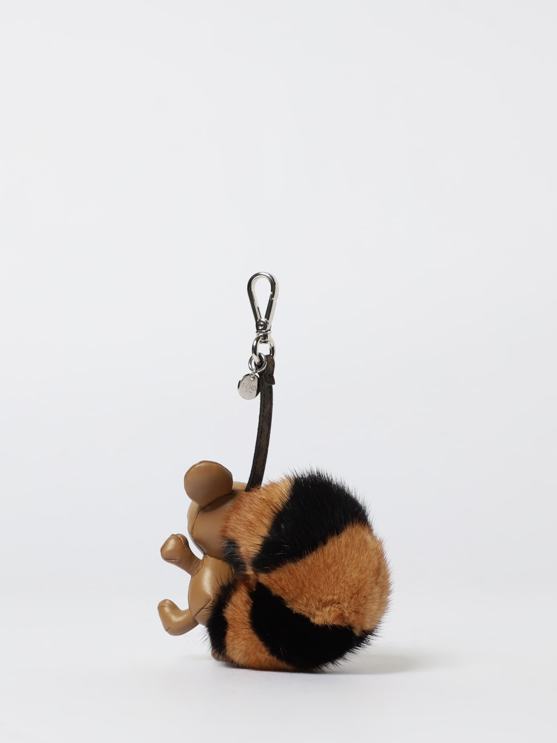 FENDI KEYRING: Keyring men Fendi, Tobacco - Img 2