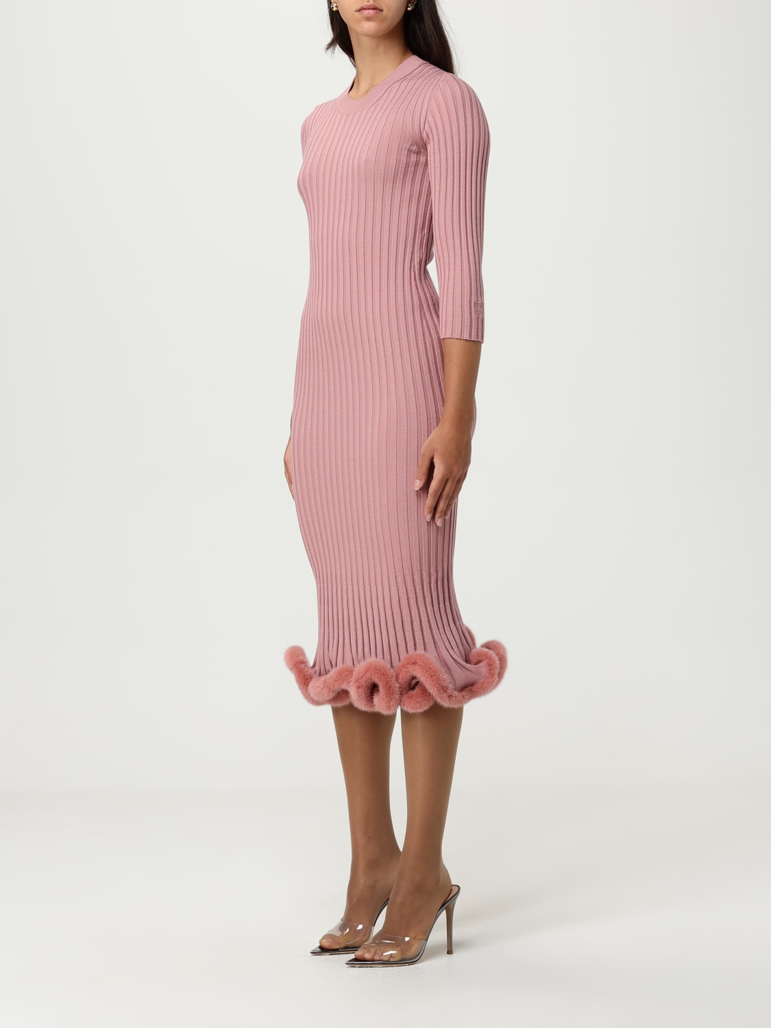 FENDI DRESS: Dress woman Fendi, Pink - Img 4