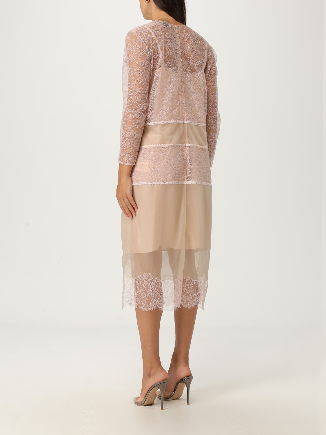 FENDI DRESS: Dress woman Fendi, Blush Pink - Img 3
