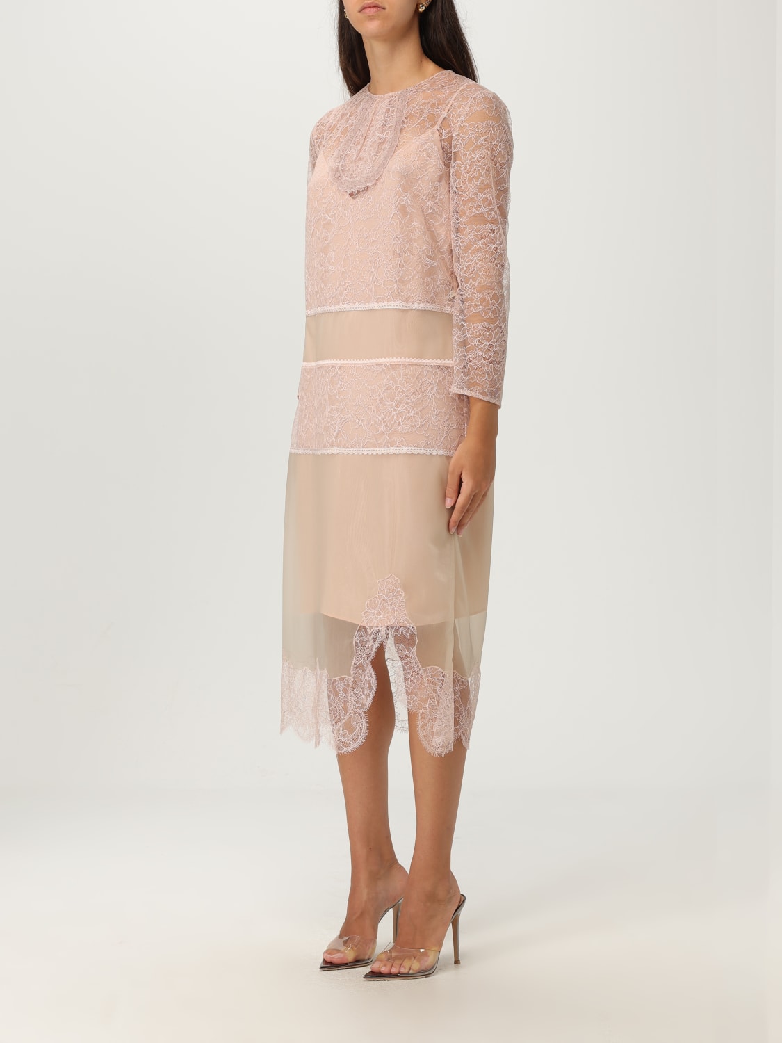 FENDI DRESS: Dress woman Fendi, Blush Pink - Img 4