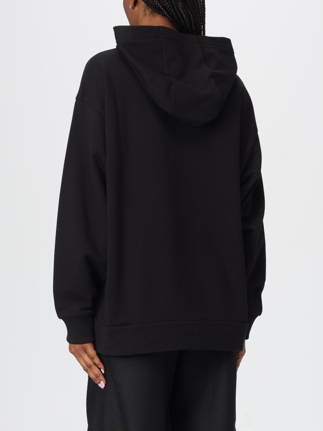 FENDI SWEATSHIRT: Sweatshirt woman Fendi, Black - Img 3