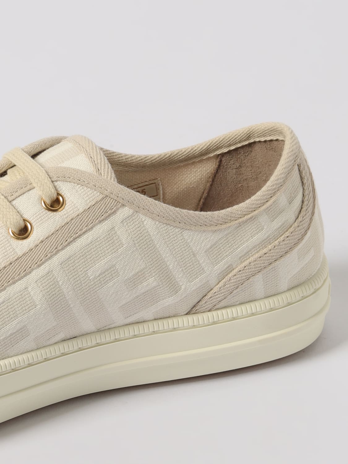 FENDI ZAPATILLAS: Zapatillas mujer Fendi, Blanco - Img 4