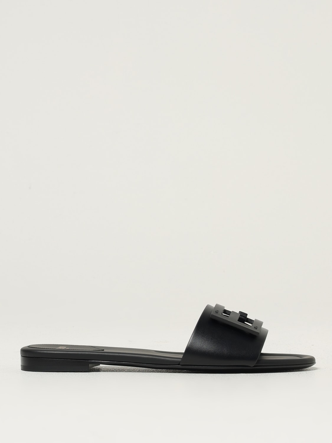 FENDI HEELED SANDAL: Shoes woman Fendi, Black - Img 1