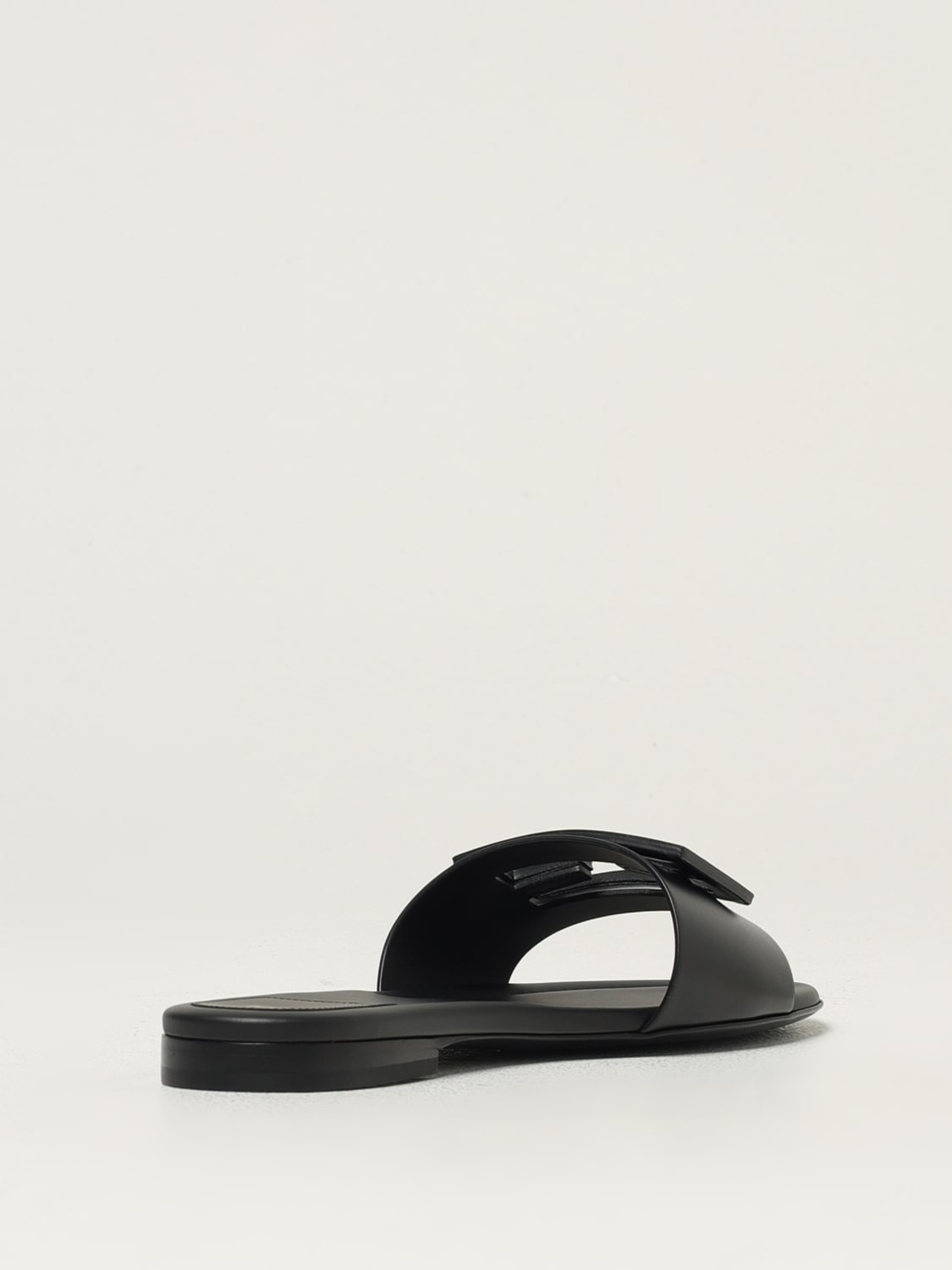 FENDI HEELED SANDAL: Shoes woman Fendi, Black - Img 3