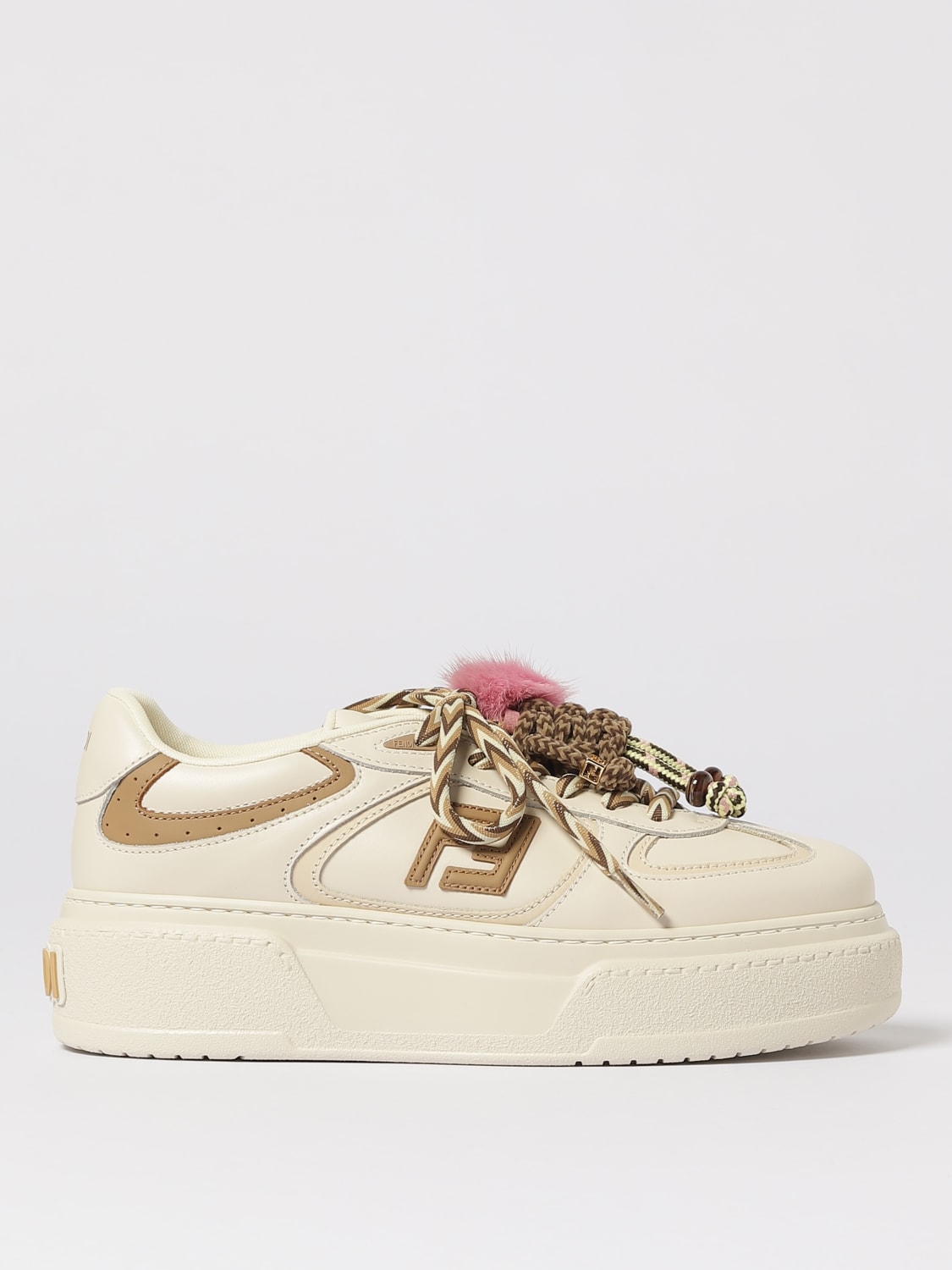 FENDI SNEAKERS: Shoes woman Fendi, Ice - Img 1