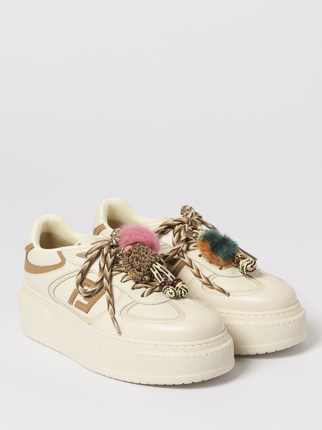 FENDI SNEAKERS: Shoes woman Fendi, Ice - Img 2