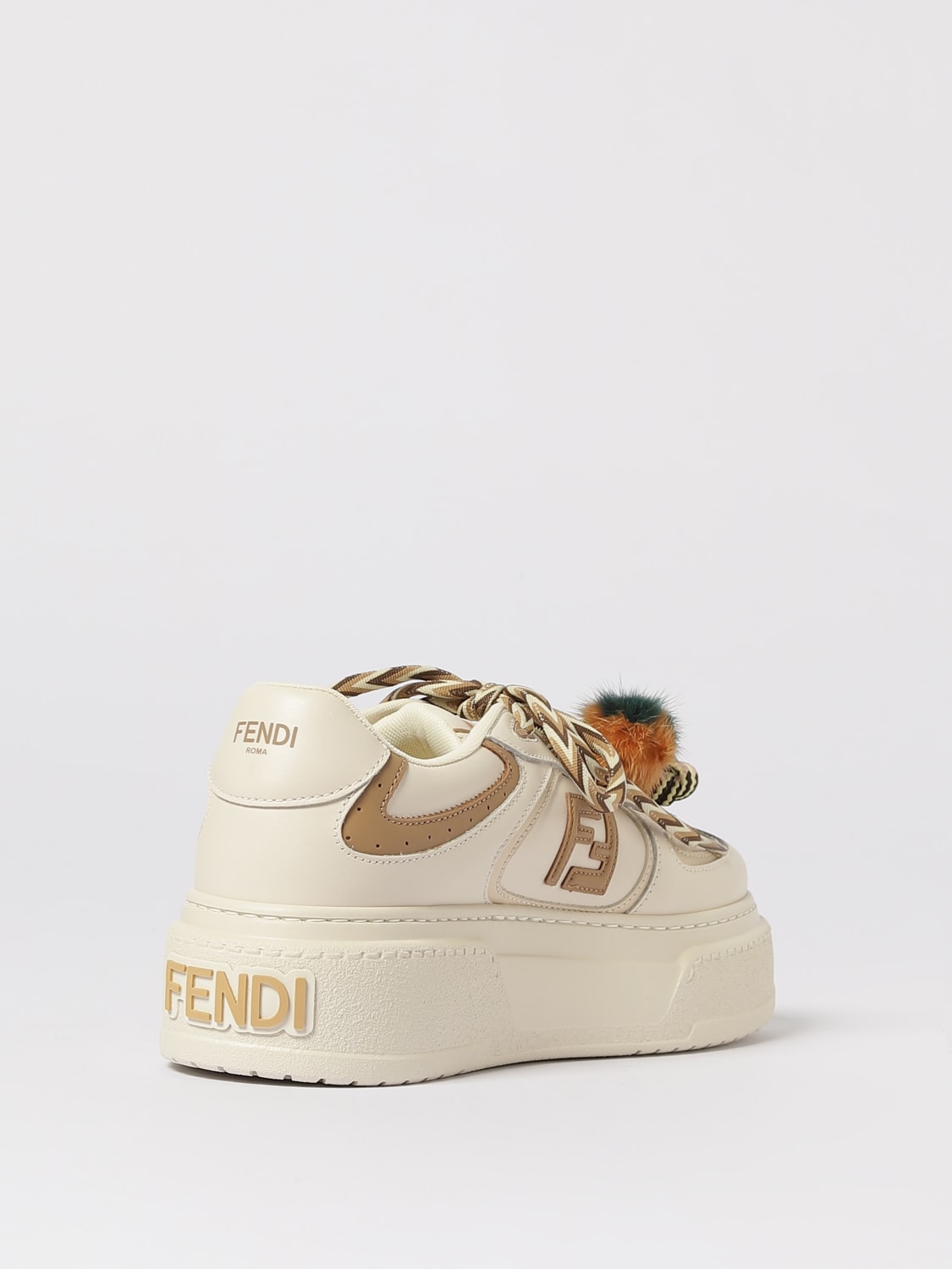 FENDI SNEAKERS: Shoes woman Fendi, Ice - Img 3