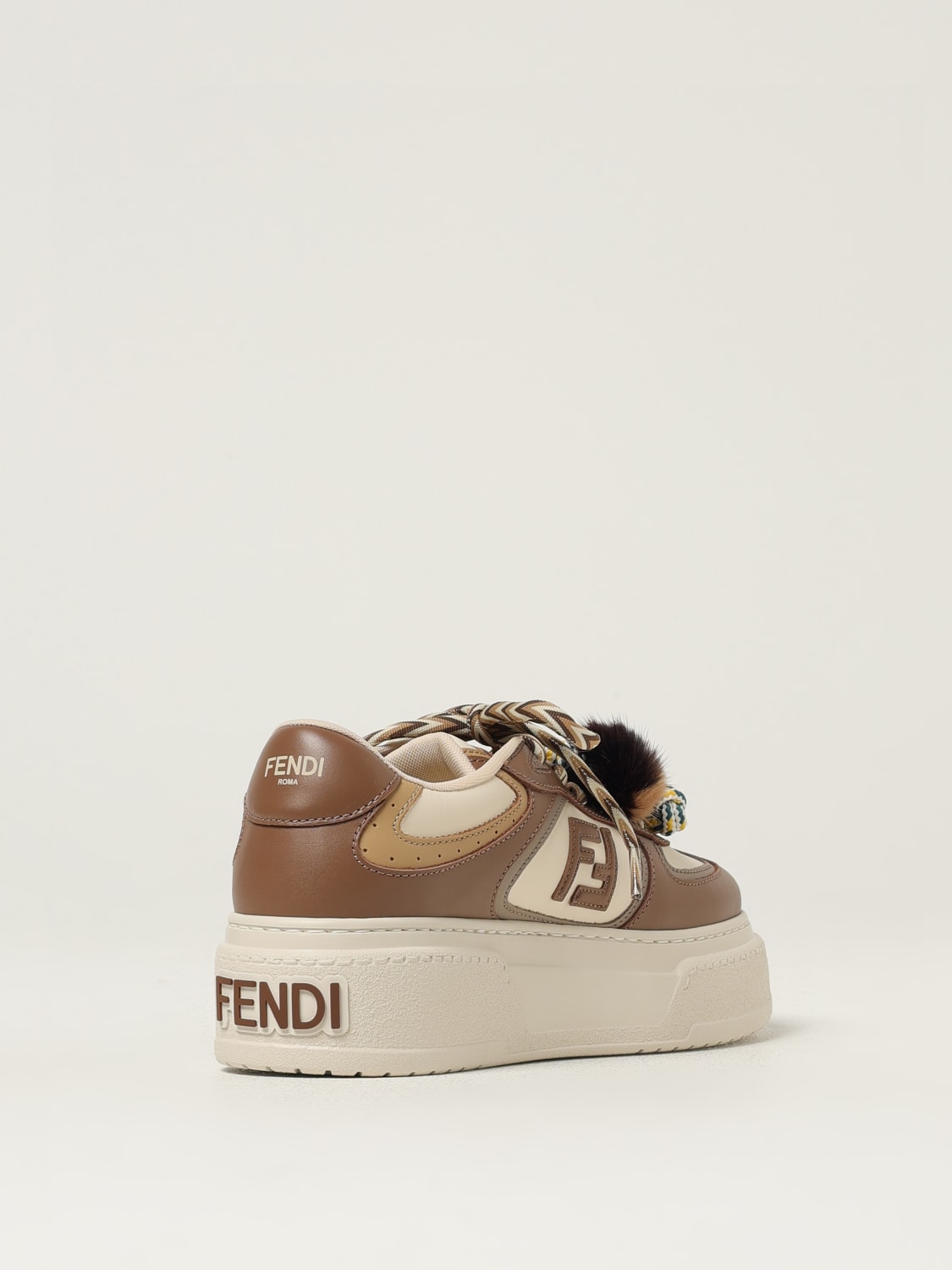 FENDI SNEAKERS: Shoes woman Fendi, Dark - Img 3
