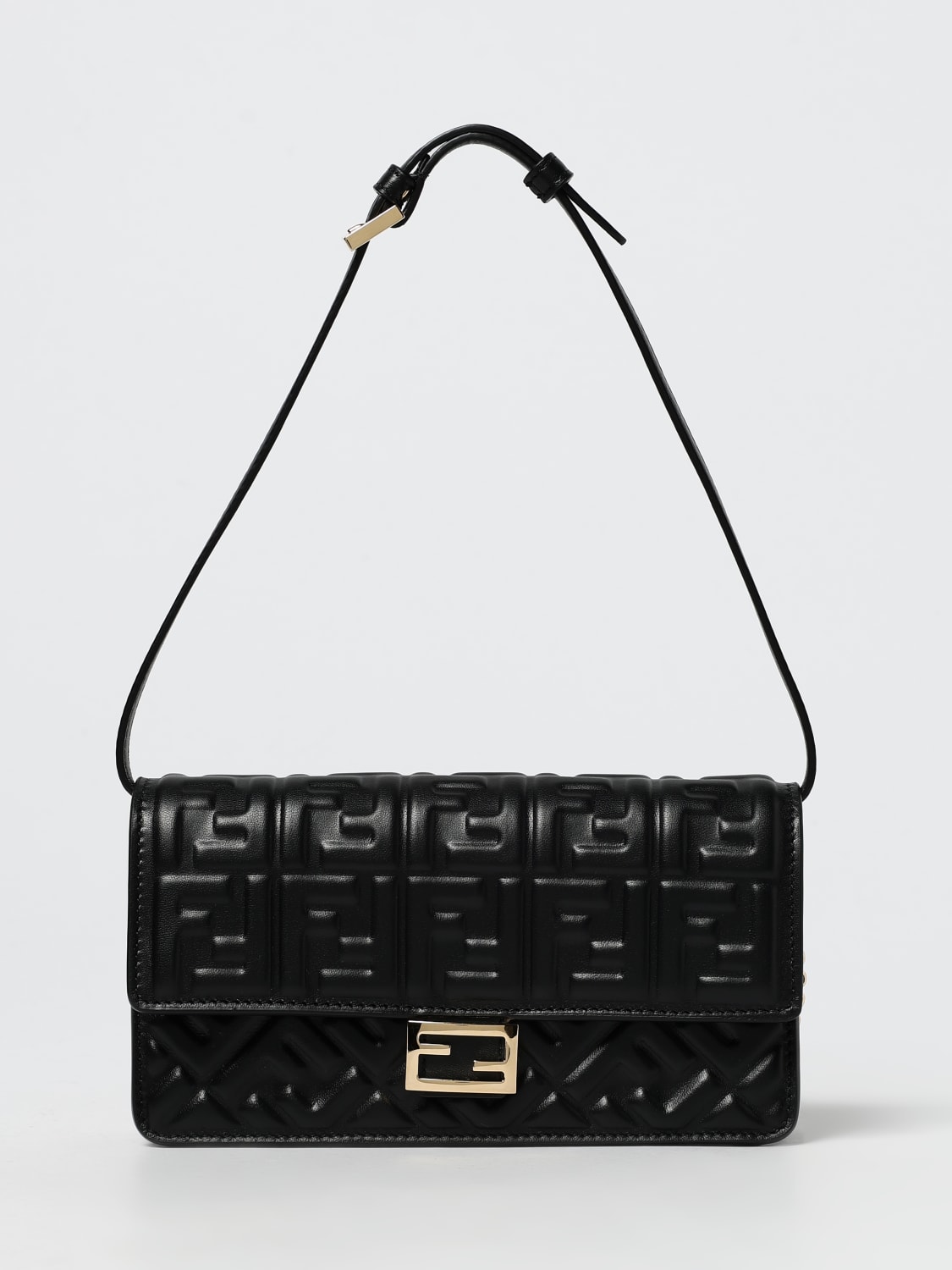 FENDI GELDBÖRSE: Schultertasche damen Fendi, Schwarz - Img 1