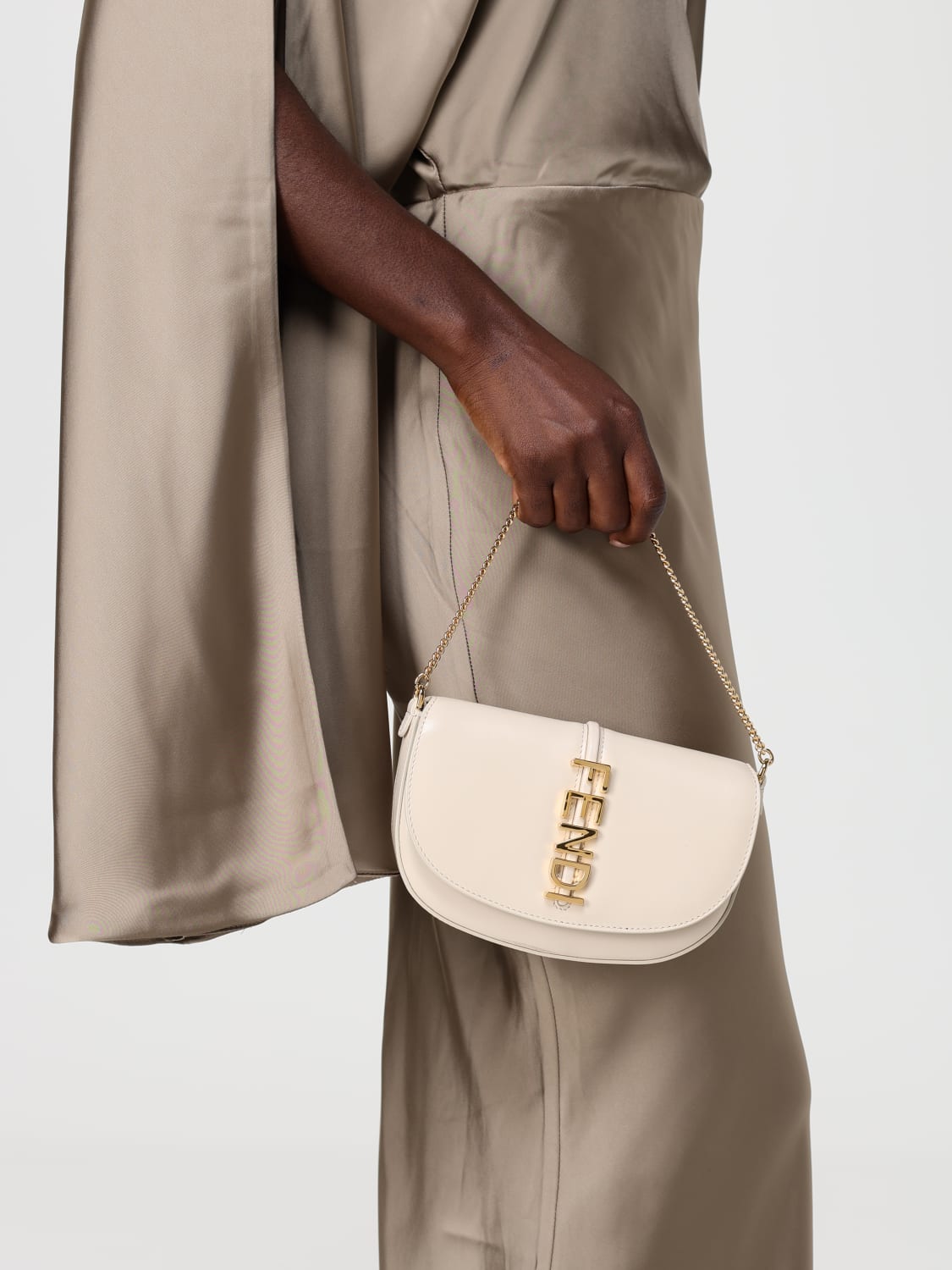FENDI 迷你包: 肩包 女士 Fendi, 粉色 - Img 2