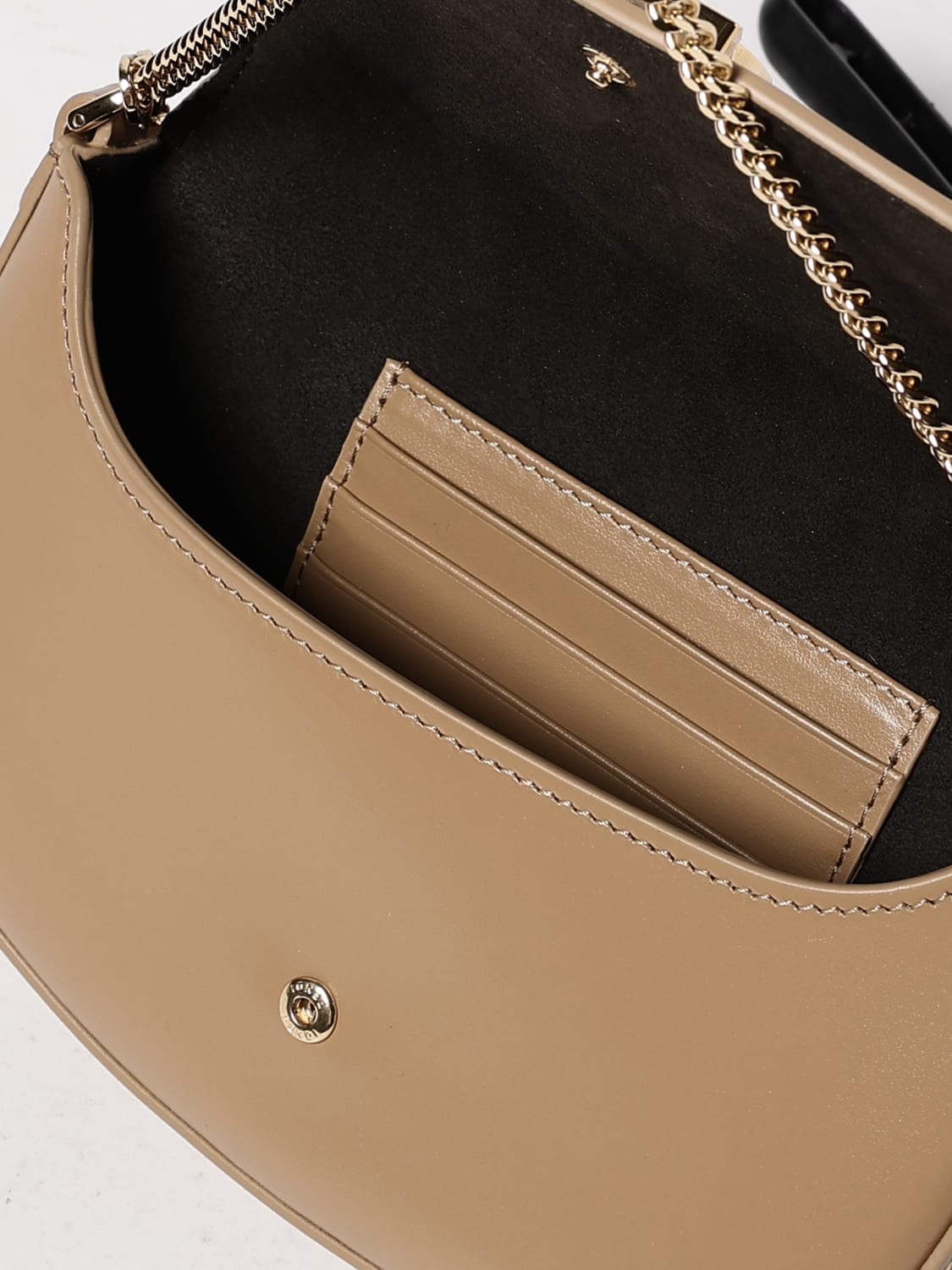 FENDI 迷你包: 肩包 女士 Fendi, 黄棕色 - Img 5