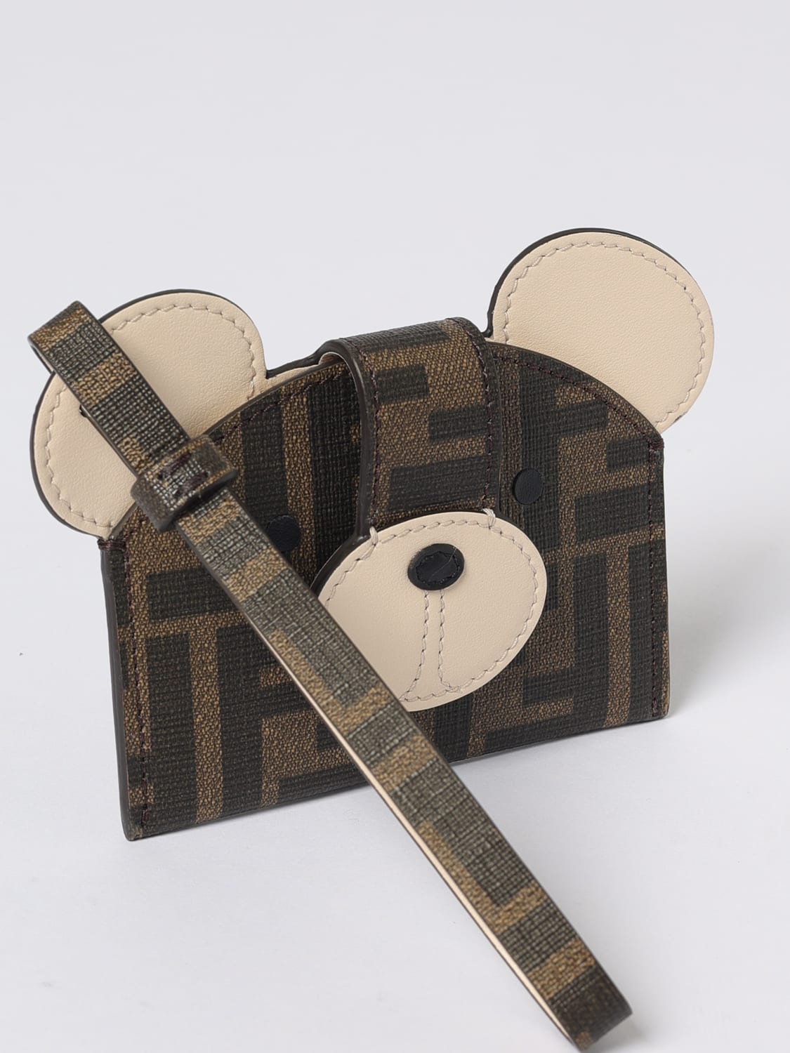 FENDI WALLET: Wallet woman Fendi, Dark - Img 3