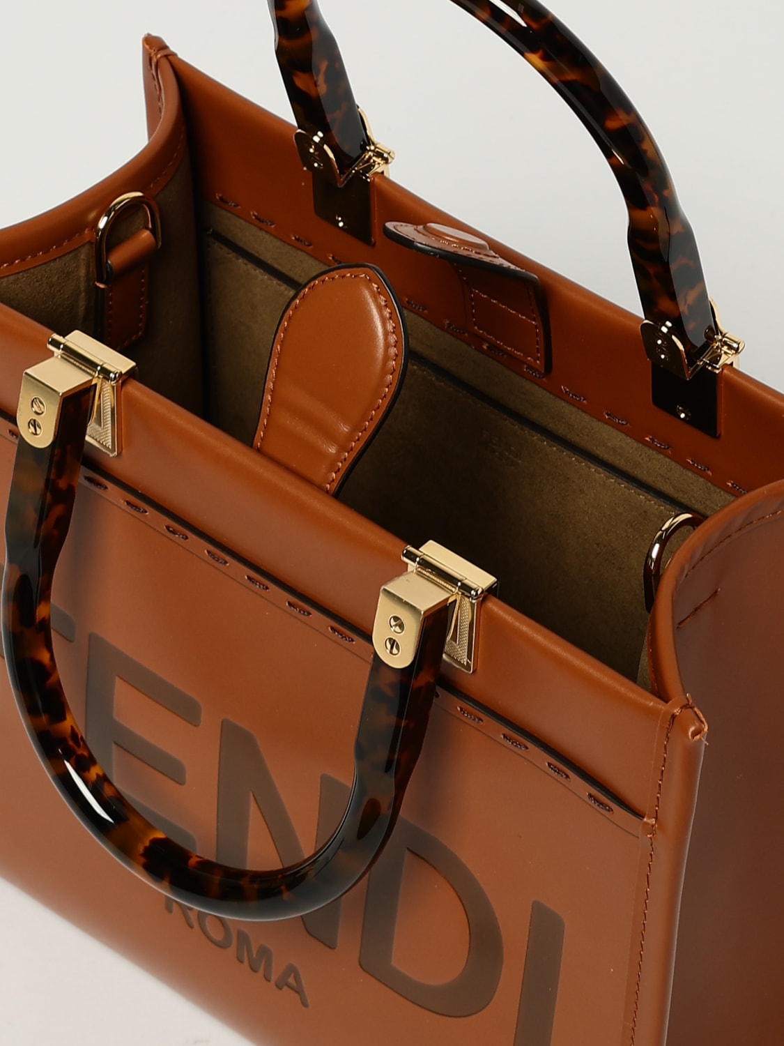 FENDI HANDBAG: Shoulder bag woman Fendi, Leather - Img 5
